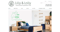 Desktop Screenshot of lillyandlolly.com.au